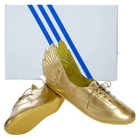 adidas JS Wings D65208 Gold Universal Shoes 